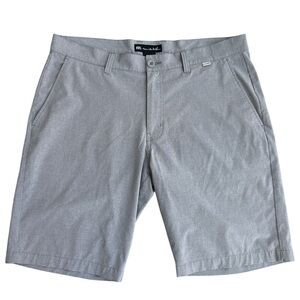 Travis Mathew Men's Gray Golf Shorts Size 36